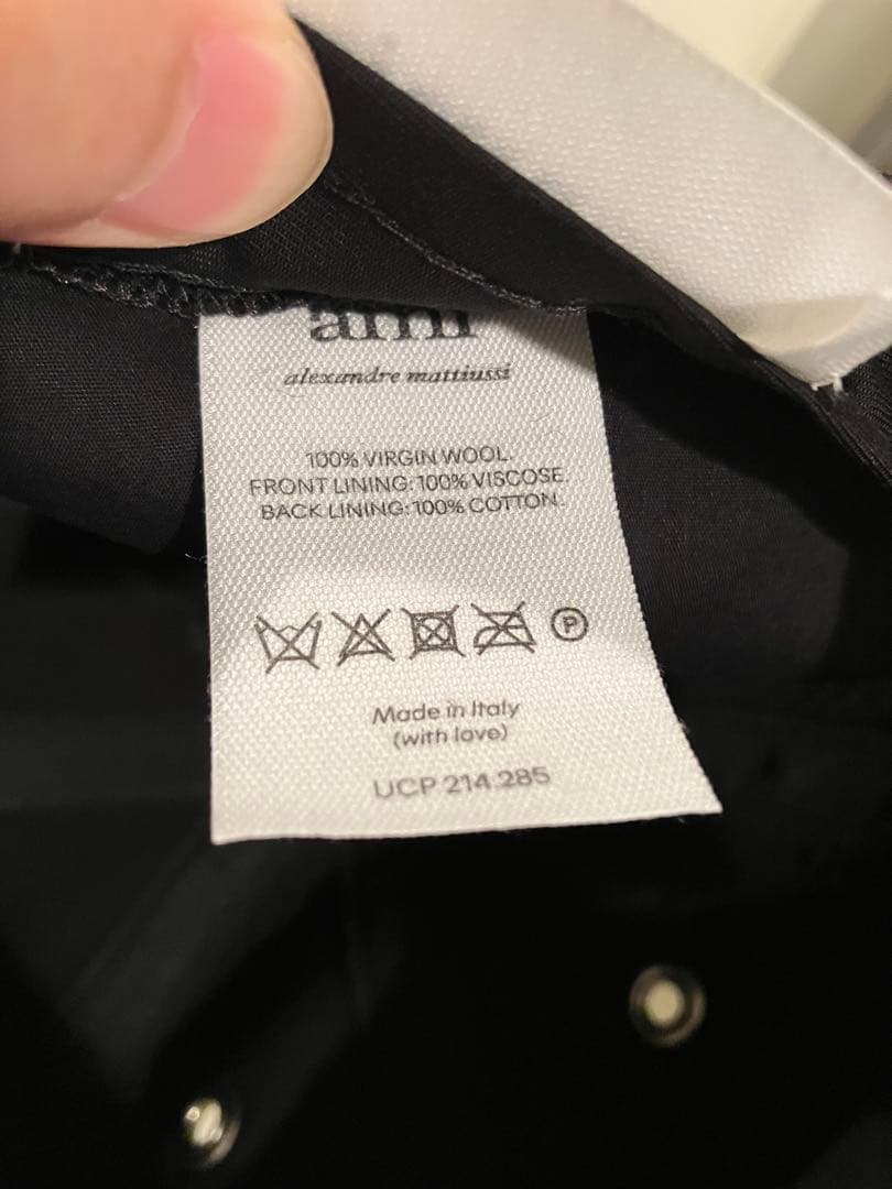 ami 黒 キャップ