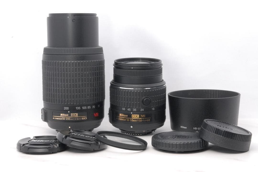 ニコン Nikon D3100 ダブルレンズ♡一眼レフカメラ♡カメラバック付き