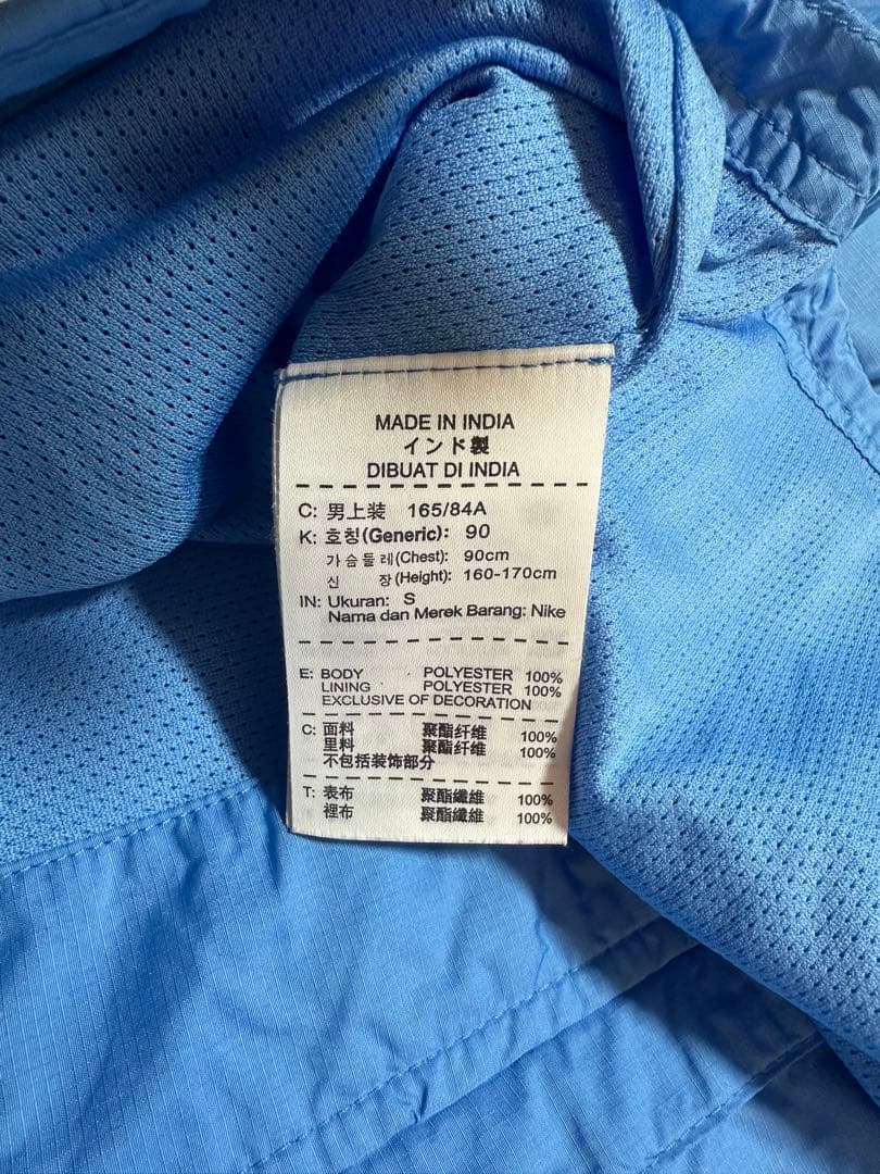 90s~00s NIKE ナイロンジャケット イングランド代表　Sサイズ