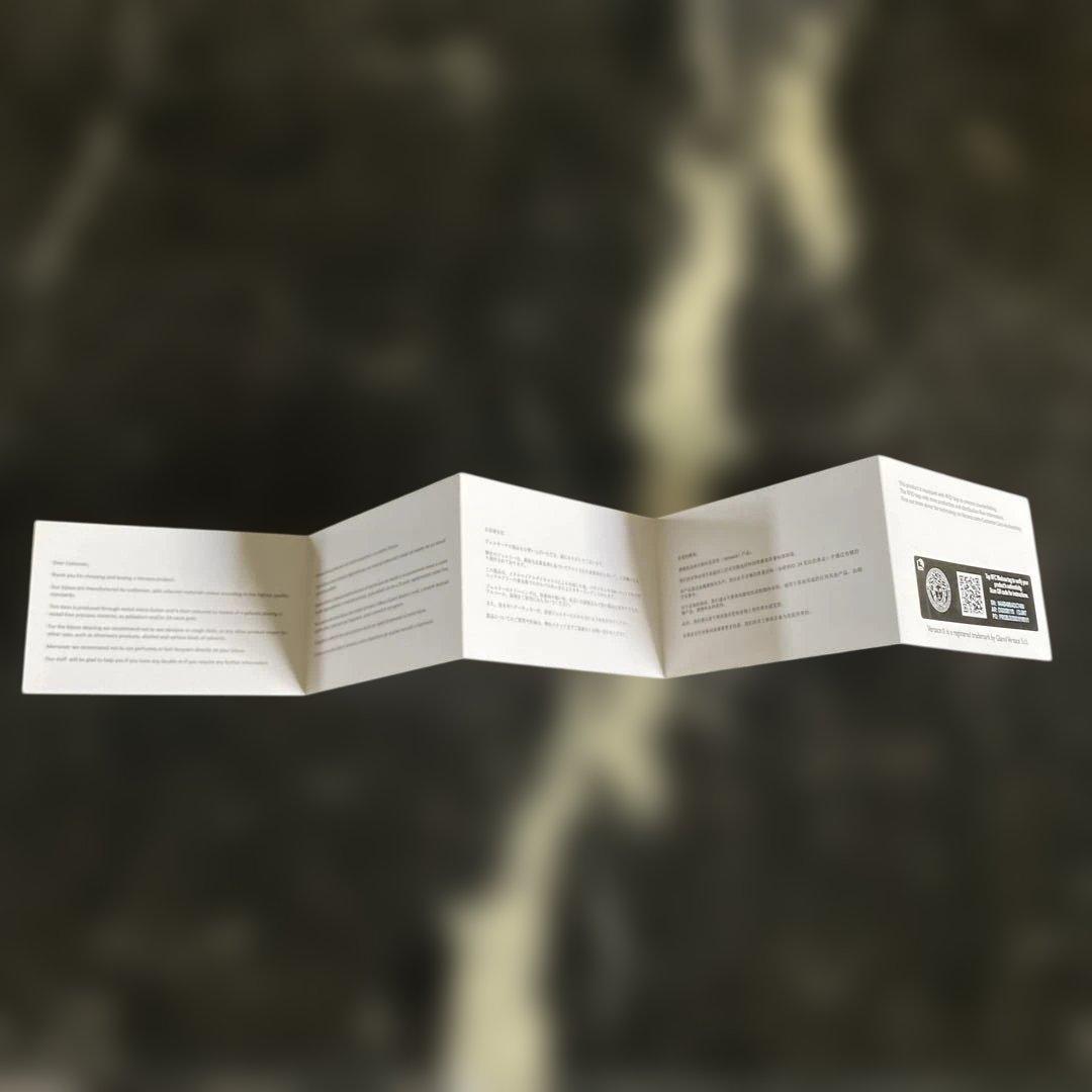 VERSACE 超美品　ピアス　男女兼用 ゴールド