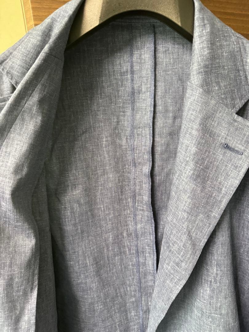 マッキントッシュロンドン テーラードジャケット SOLOTEX リネンジャケット