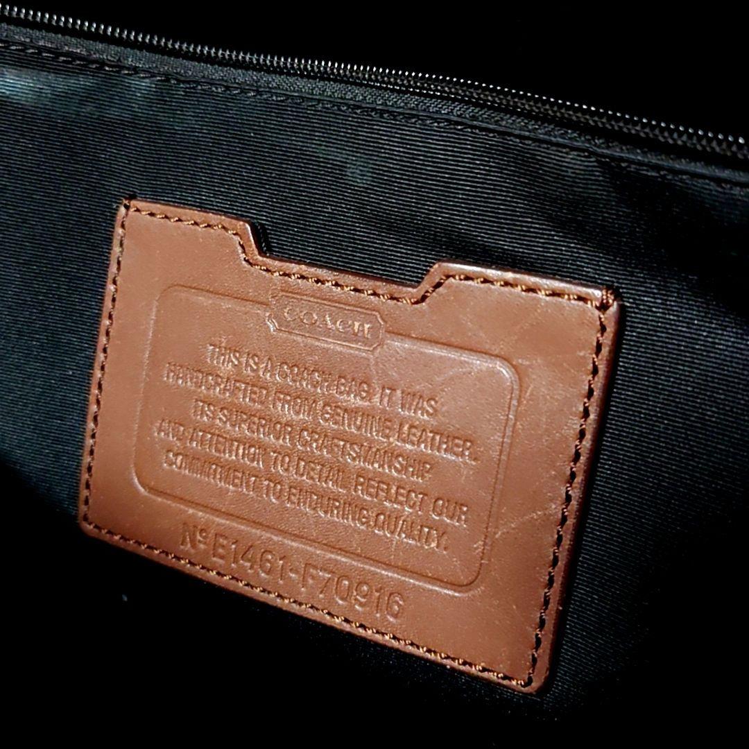 COACH ✨️ オールレザー ビジネスバッグ 2way 3層 ブラウン