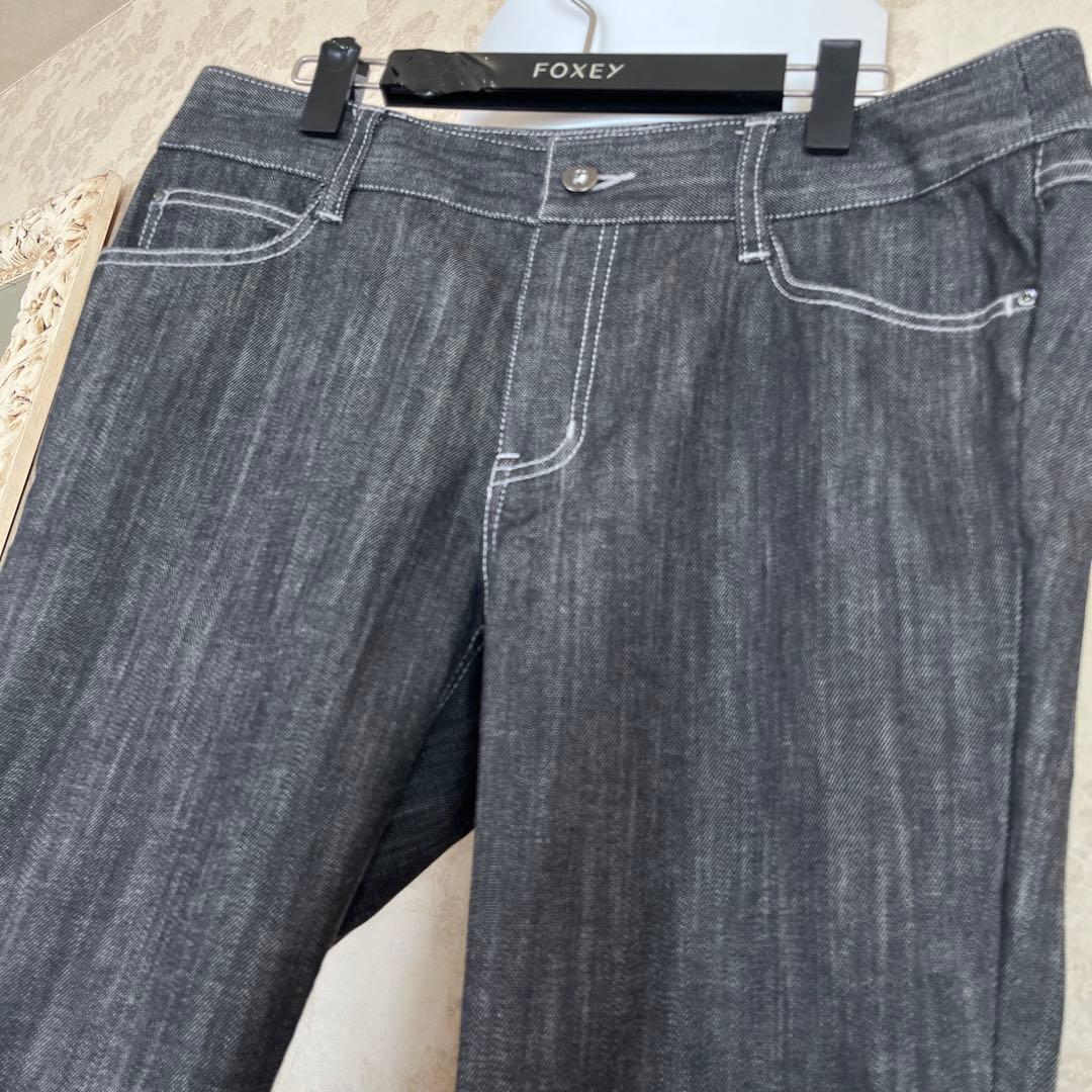 美品　大きいサイズ46 トゥービーシック　デニムパンツ