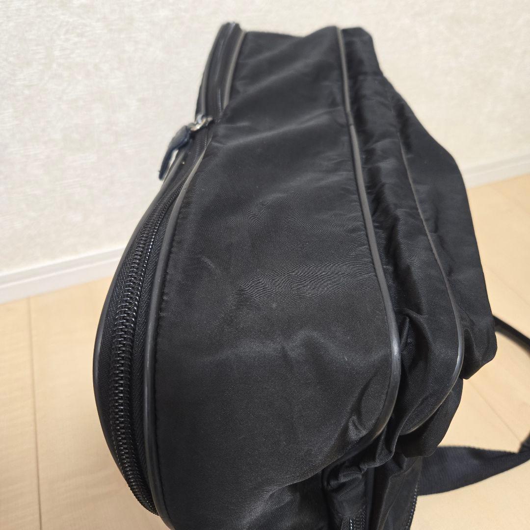 プラダ ブリーフケース ショルダー 三角ロゴ ナイロン ブラック