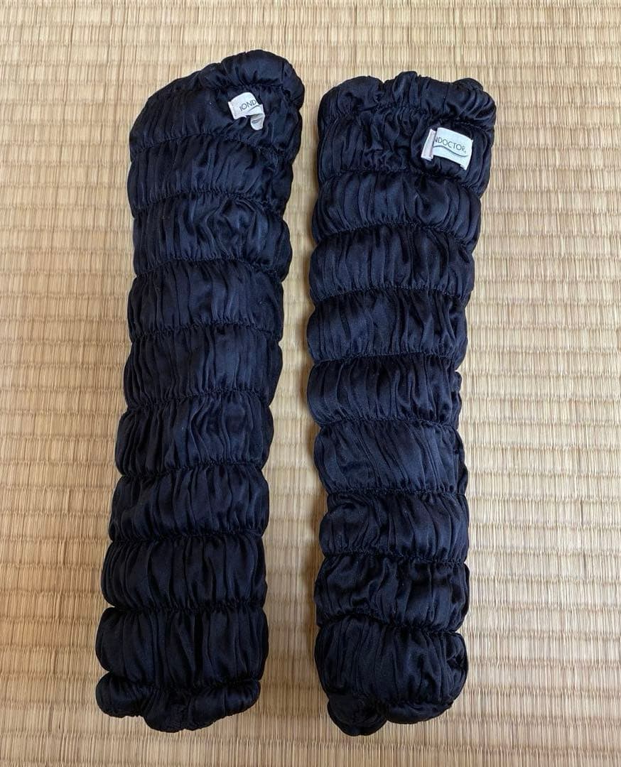 INDOCTOR ブラック シルク　レッグウォーマー