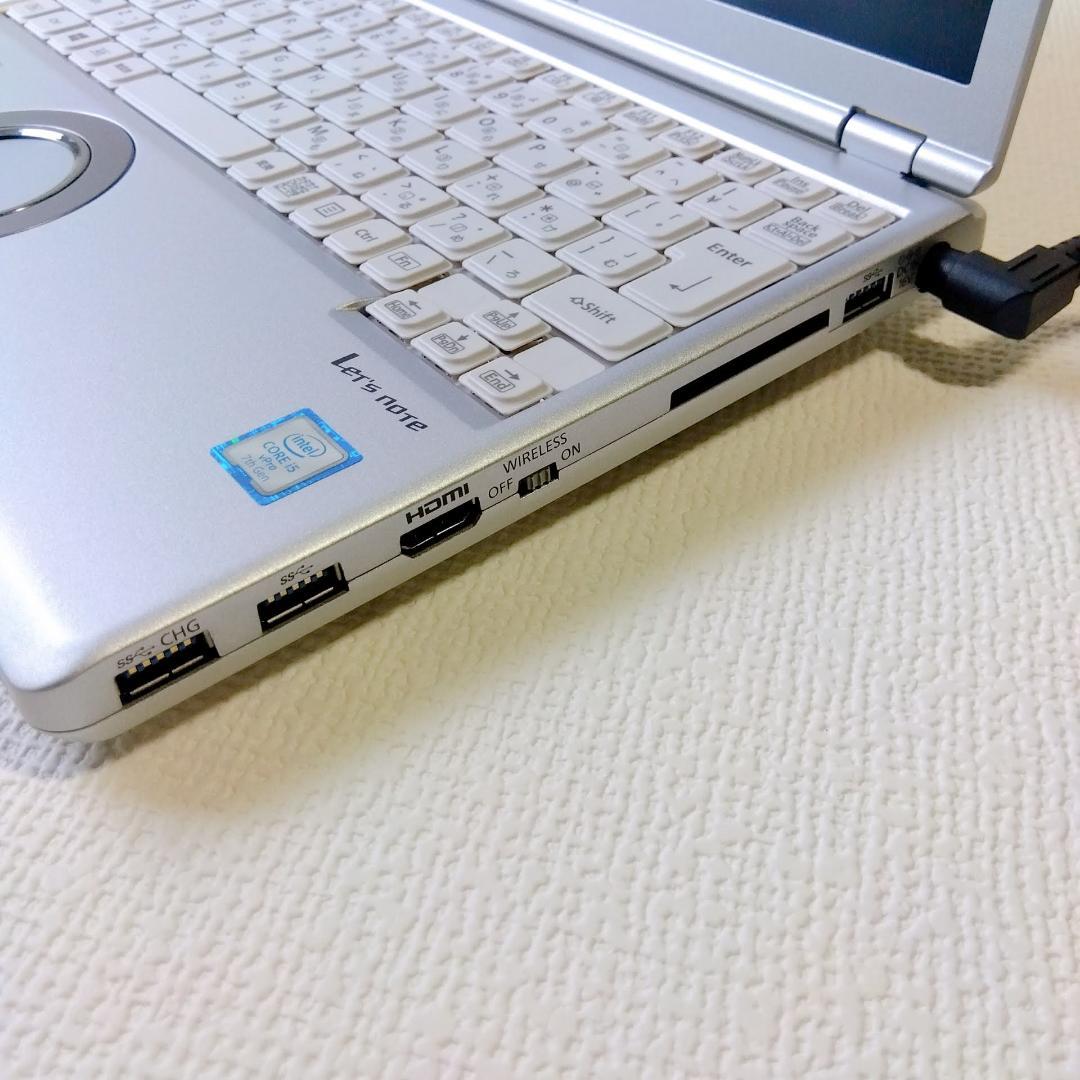 お買い得！SSD搭載✨ Corei5第７世代✨レッツノートCF-SZ6✨カメラ付