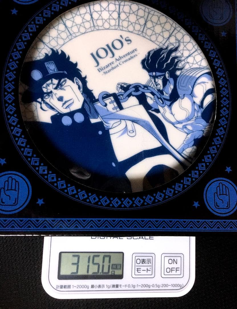 スシロー×ジョジョの奇妙な冒険コラボ限定プレート全４種＋トラベルステッカー全７種