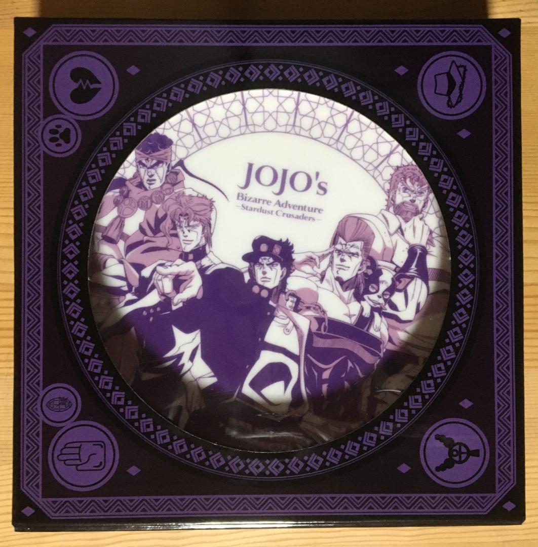 スシロー×ジョジョの奇妙な冒険コラボ限定プレート全４種＋トラベルステッカー全７種