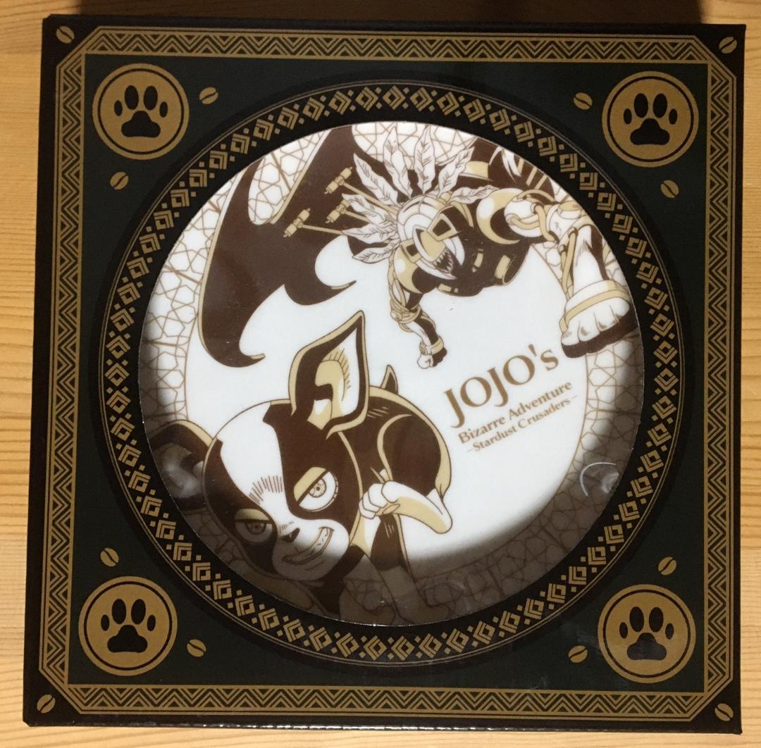 スシロー×ジョジョの奇妙な冒険コラボ限定プレート全４種＋トラベルステッカー全７種