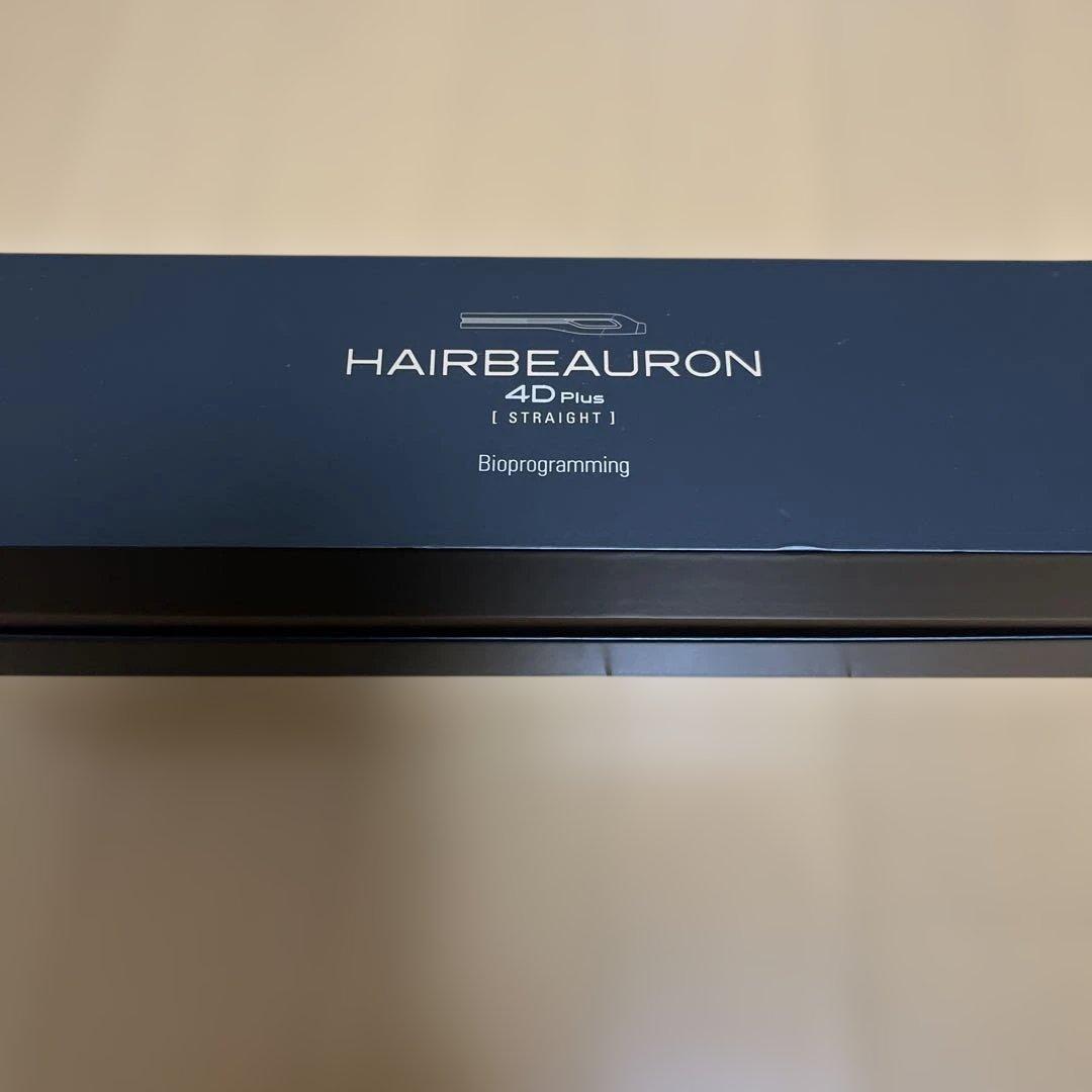 【中古】ヘアビューロンHAIRBEAURON 4D Plus【箱付き】ストレート