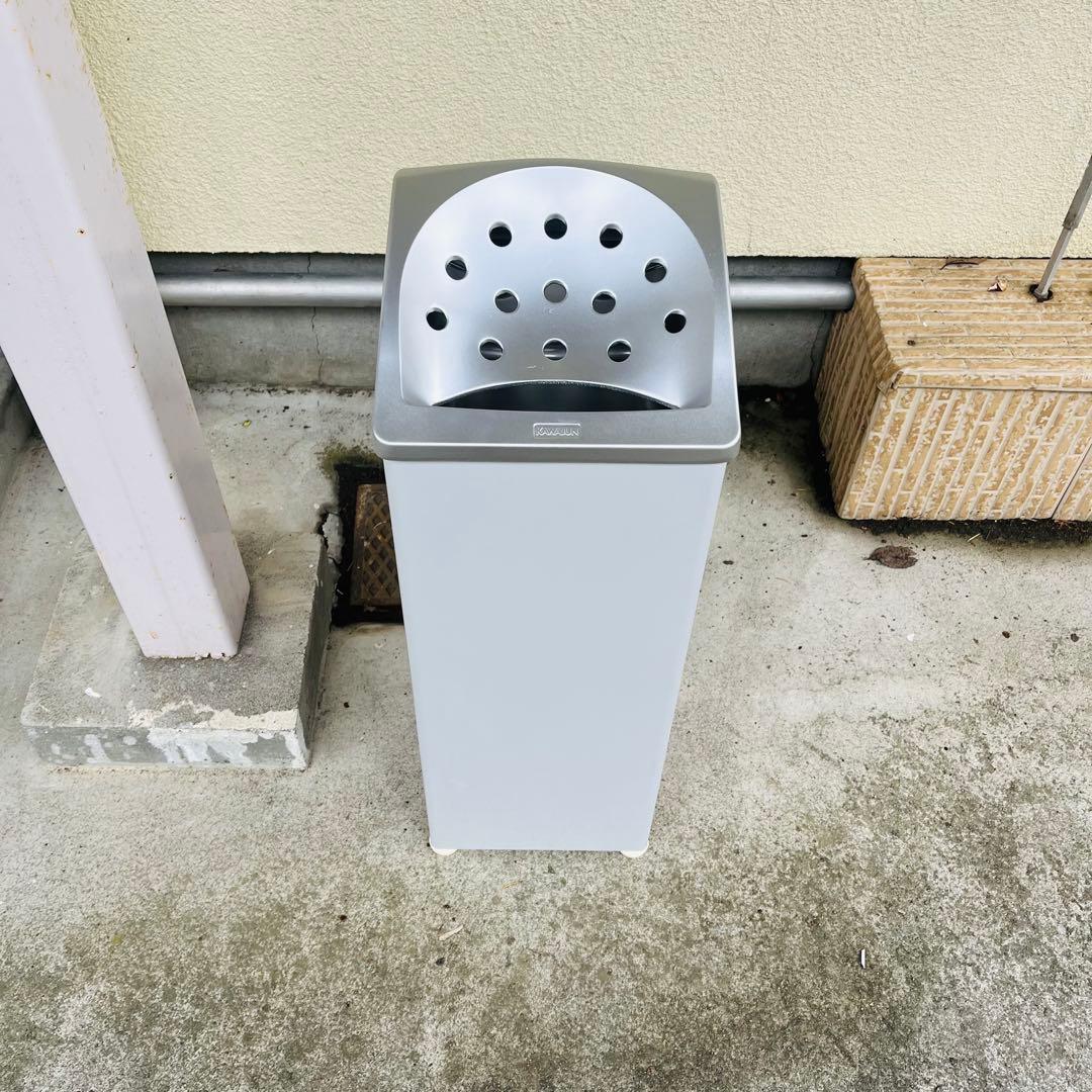 アルミ スタンド灰皿 業務用 店舗用 喫煙所KAWAJUN スモーキングスタンド