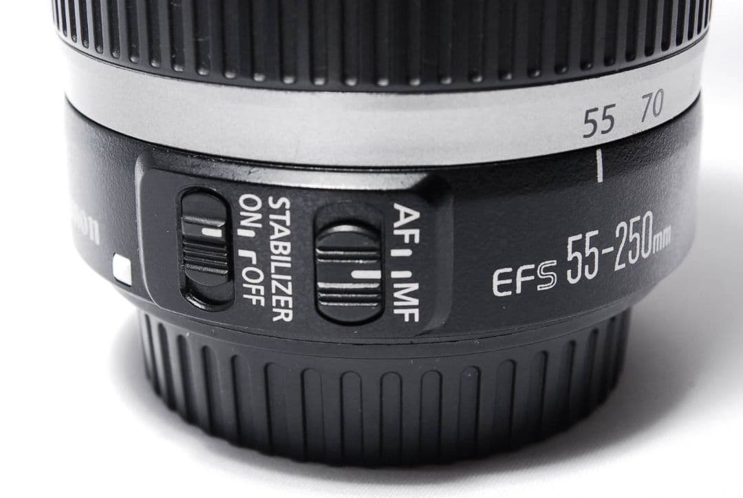♥手ブレ補正付♥Canon EF-S 55-250mm IS 望遠レンズ 美品