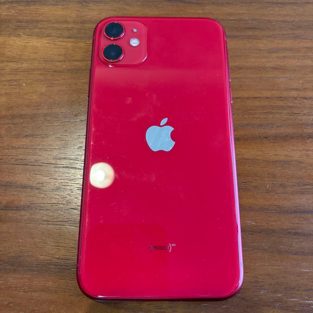 携帯電話本体 iphone11 red 128GB