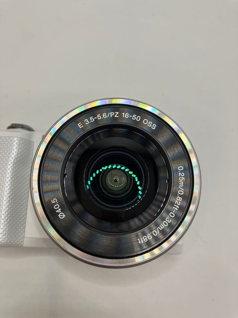 【返品保証・動作確認済】SONY α5000 ダブルズームレンズキット ホワイト