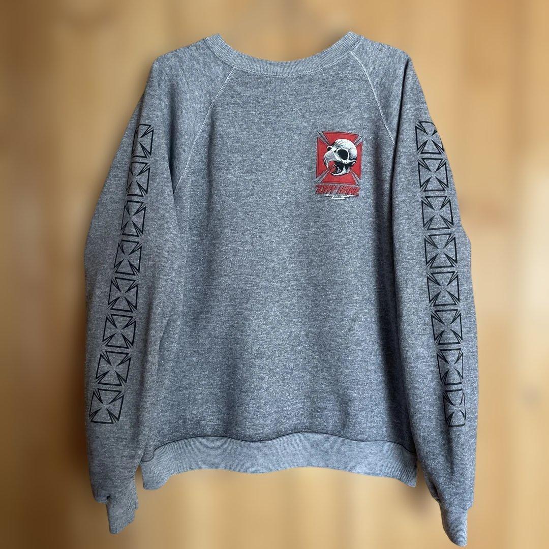 スペシャル パウエル トニーホーク チキンスカル アイアンクロス 袖プリ XL