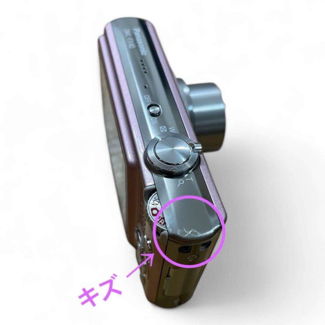 Panasonic LUMIX DMC-PX40 コンデジ ピンク 12MP
