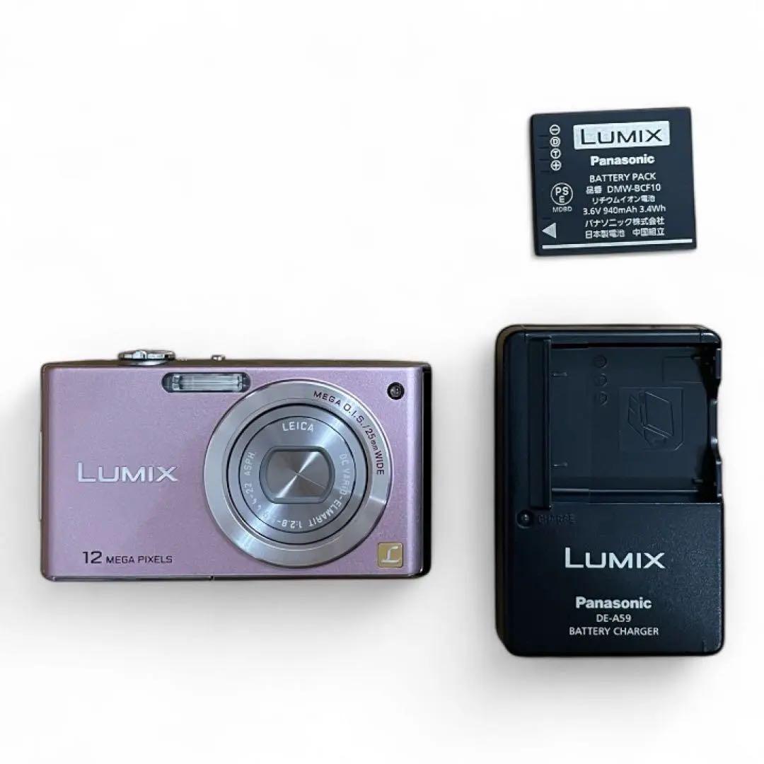 Panasonic LUMIX DMC-PX40 コンデジ ピンク 12MP