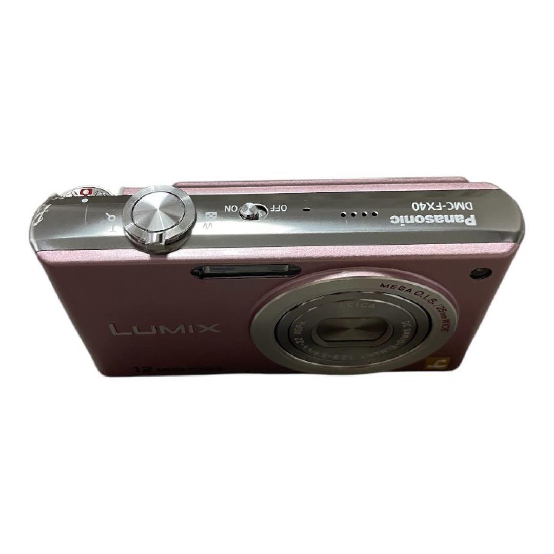 Panasonic LUMIX DMC-PX40 コンデジ ピンク 12MP