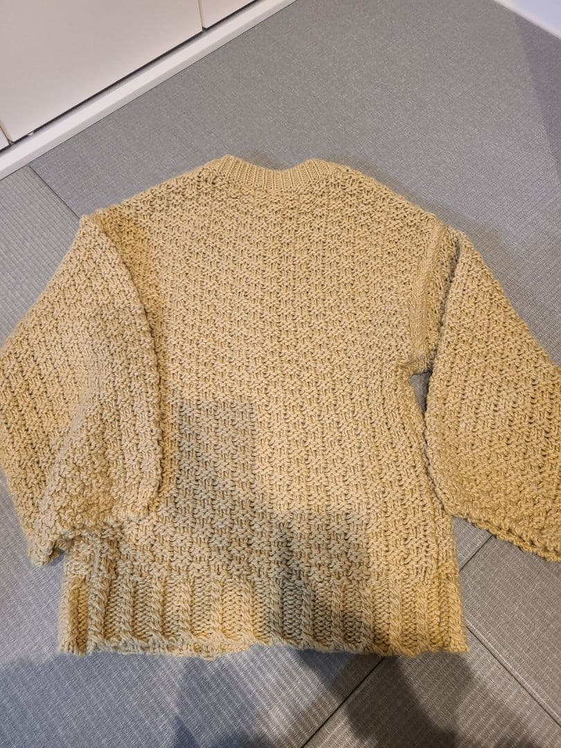 eaphi　HONEYCOMB KNIT CARDIGAN