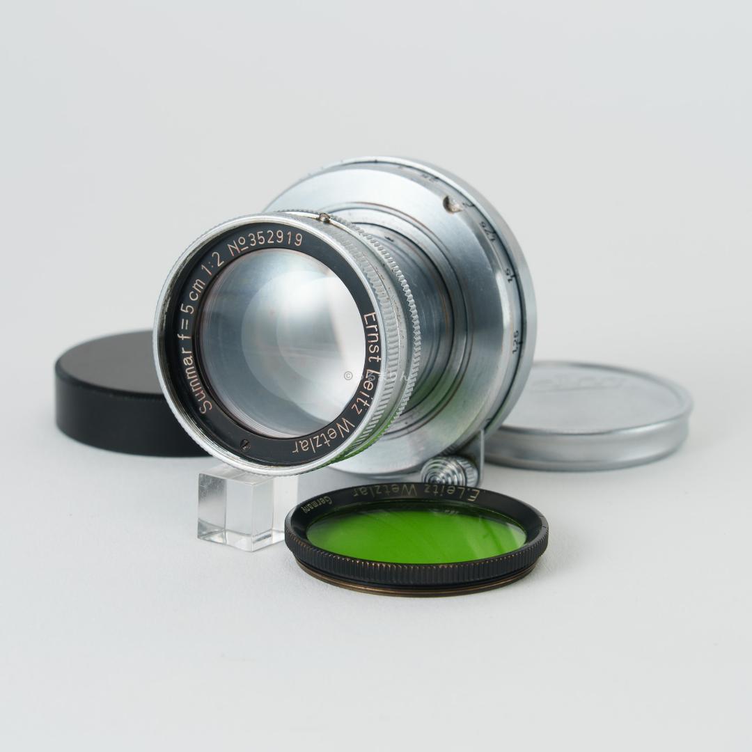 良品！虹の出る癖玉！Leica Summar 50mm f2 オールドレンズ