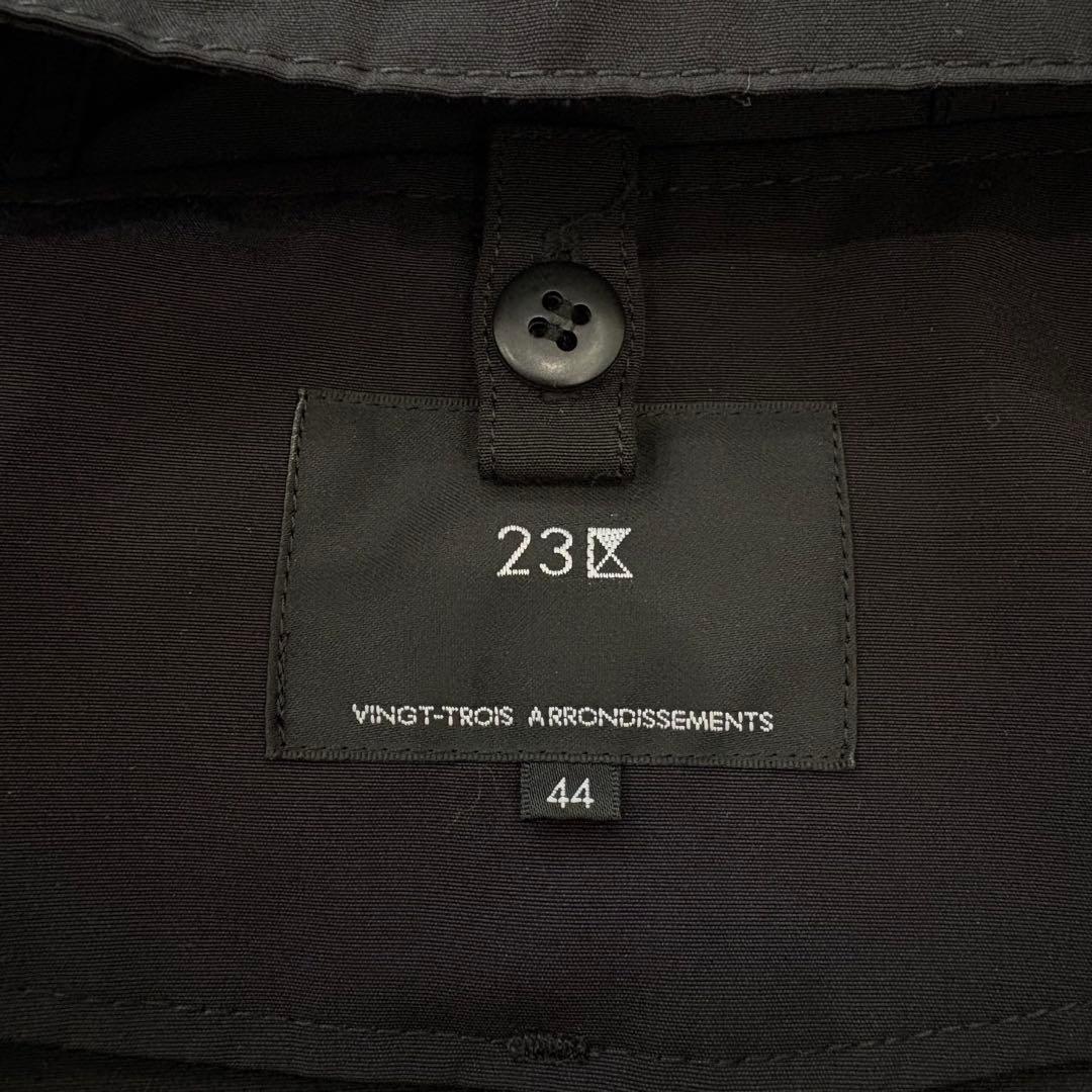 【美品】24AW 23区 マルチウェイアウター ブラック 44 XXL 洗える