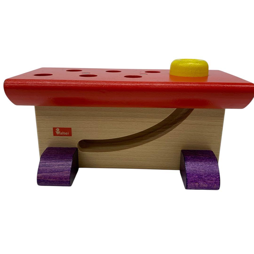 ⭐︎▲ NIC社　Walter 木製知育玩具　ハンマートイ　大工さん　ニック