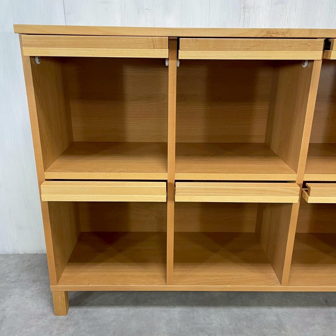 高野木工 レッチェ マガジンラック ホワイトオーク キャビネット ナチュラル