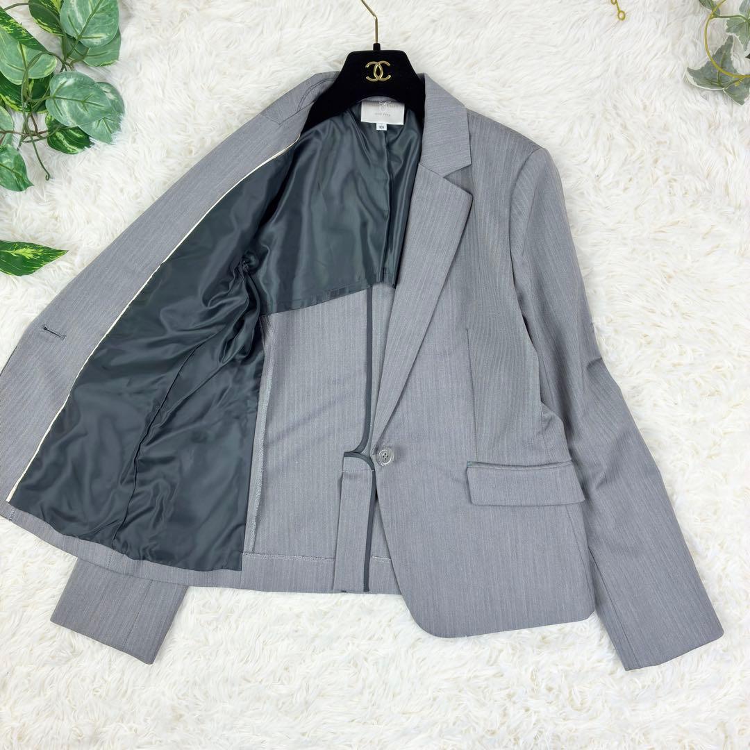 美品　エマジェームス　ウォッシャブル　ストレッチ　パンツスーツセットアップ　XL