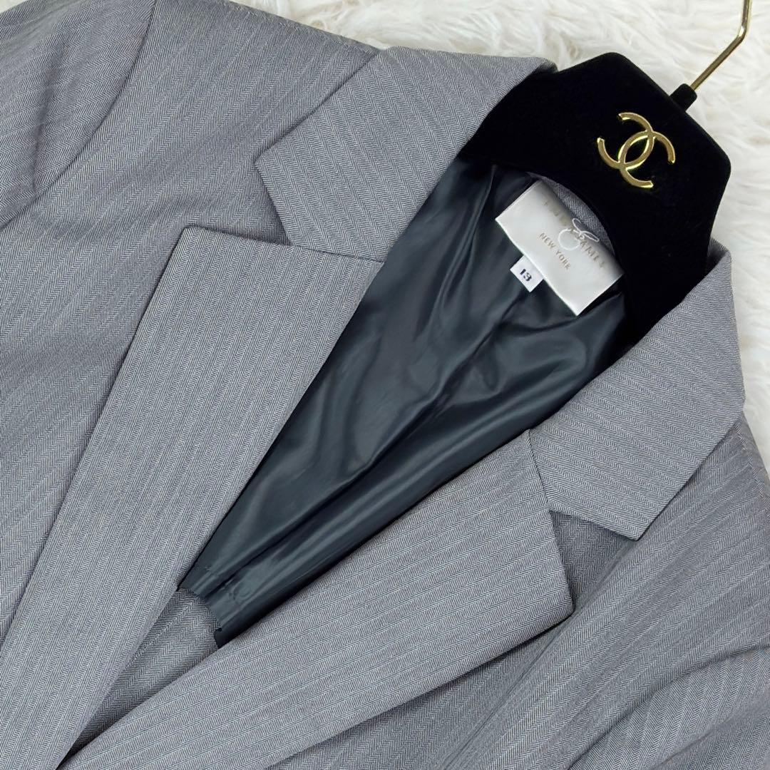 美品　エマジェームス　ウォッシャブル　ストレッチ　パンツスーツセットアップ　XL