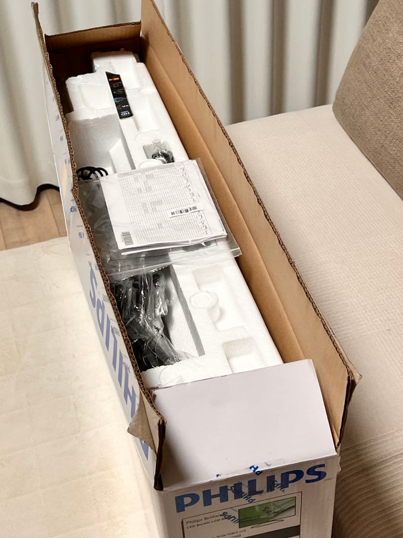 【液晶画面新品交換済】PHILIPS 4K液晶モニター BDM4065UC