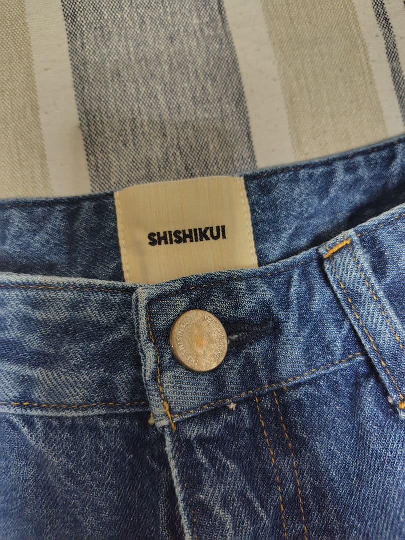 SHISHIKUI シシクイ ワイドストレートデニム