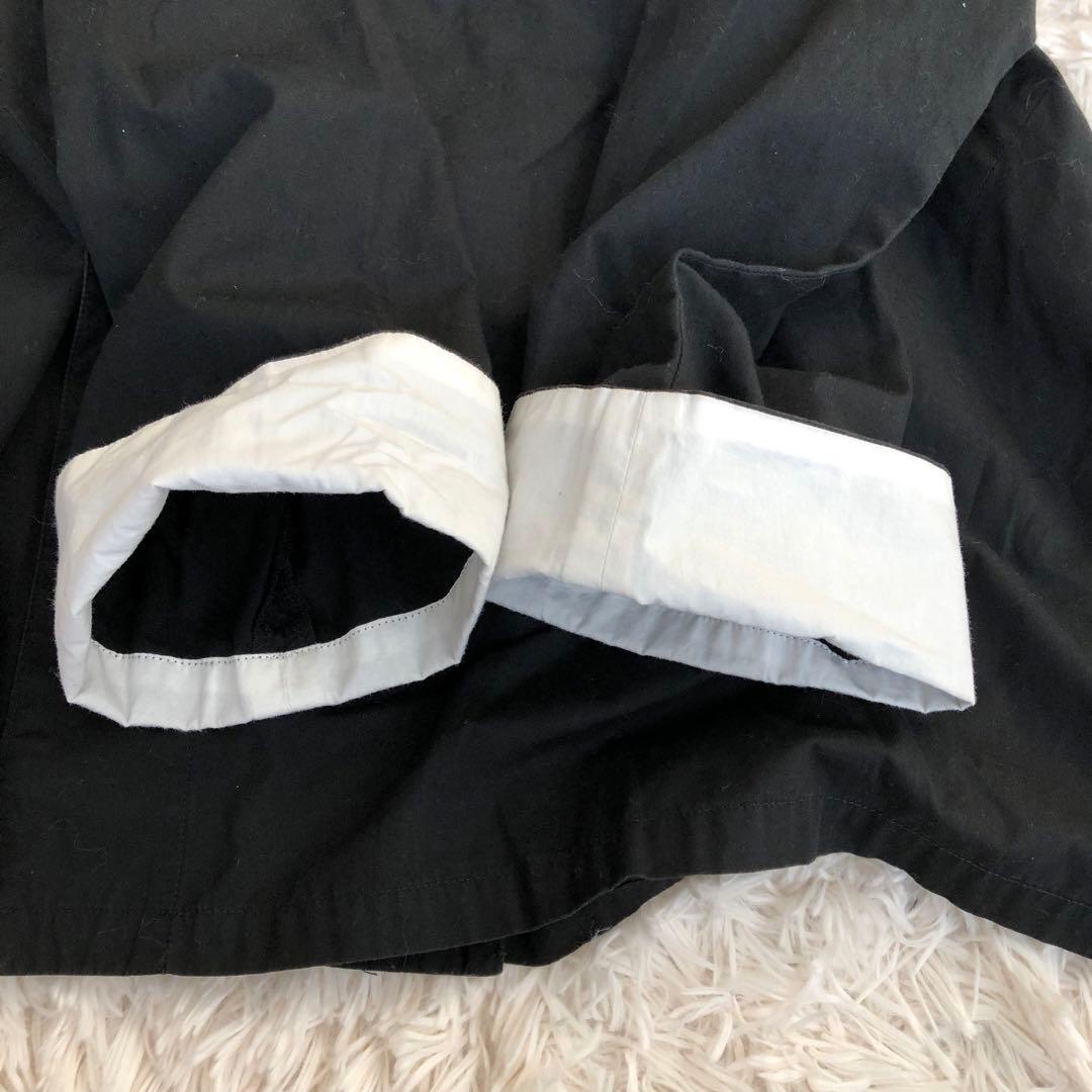 Sasquatchfabrix.　羽織シャツ　カンフーシャツ　作務衣　ブラック黒