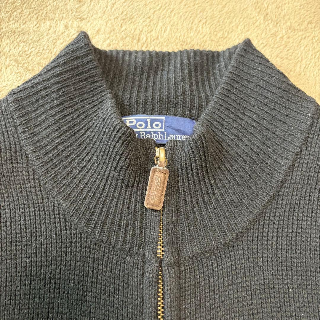 Polo by Ralph Lauren エルボーパッチドライバーズニット