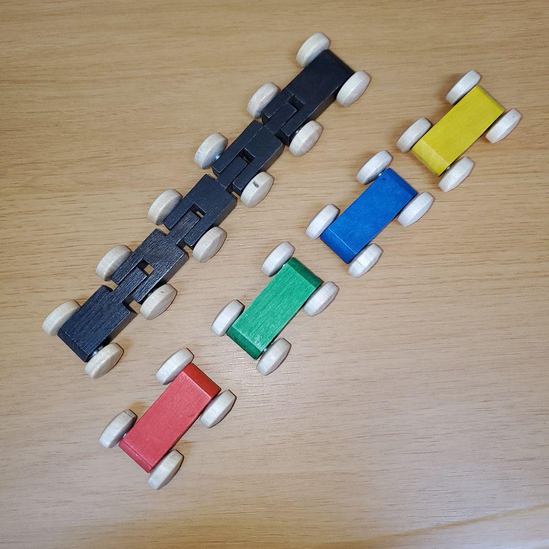 ベック社 トレインカースロープ 木製 木 知育玩具 クネクネバーン 大 Beck