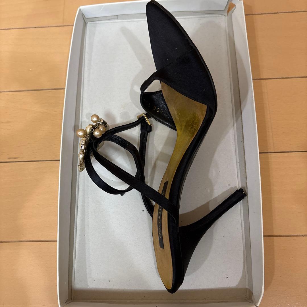 Sergio Rossi ブラック ハイヒール