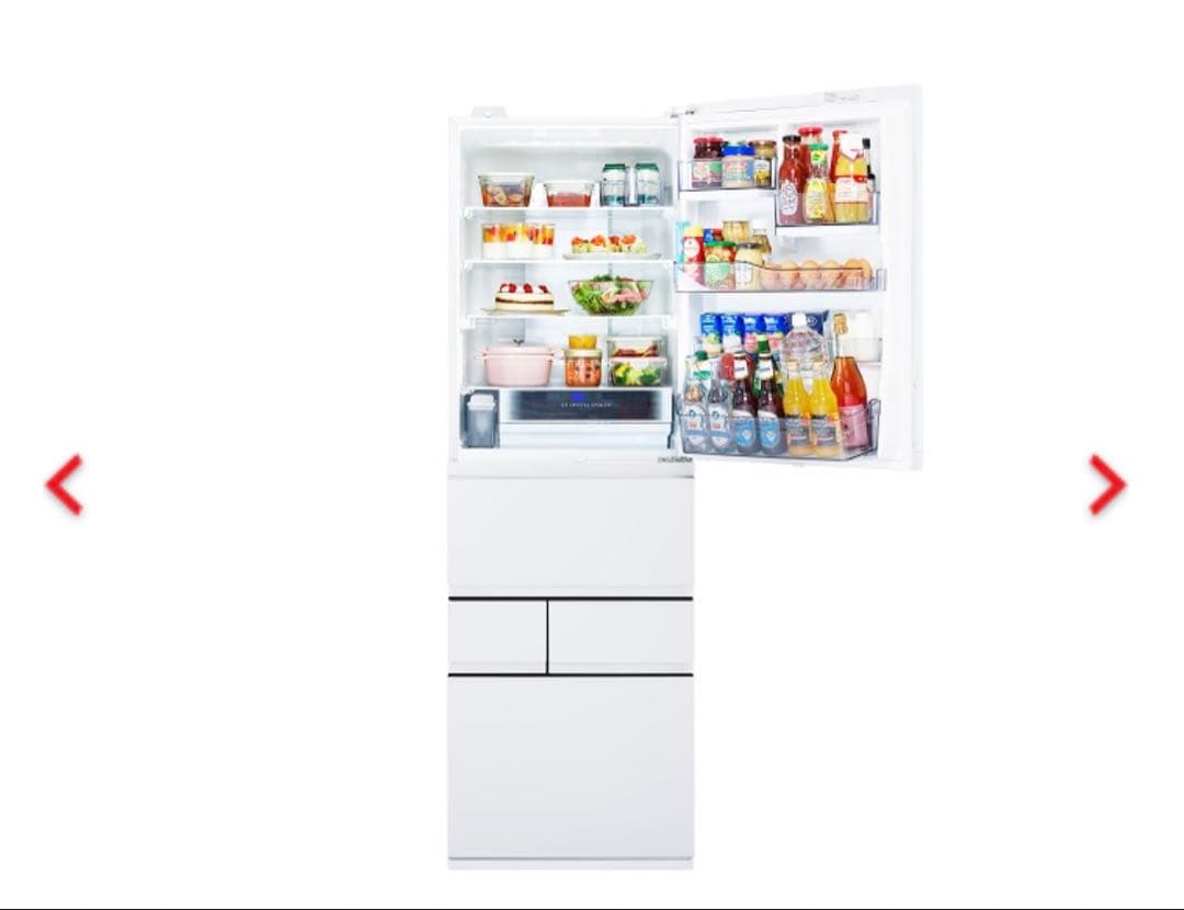 UP20　2024年TOSHIBA GR-W450GT(TW) 冷蔵庫