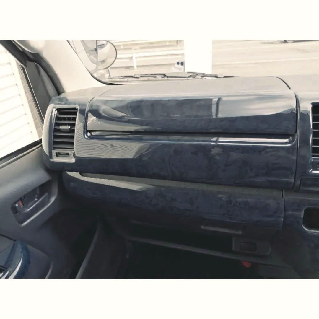 ハイエース 200系 4～6型 DX 標準 インテリアパネル 黒木目　15P