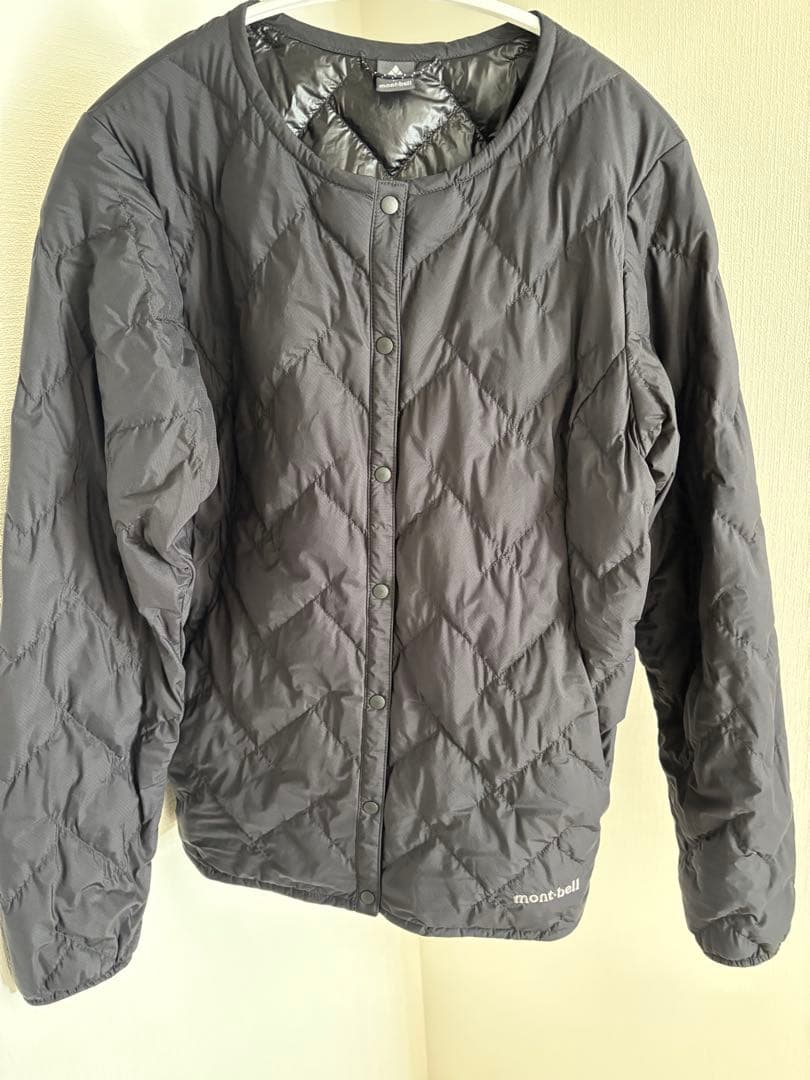mont-bell スペリオダウン ラウンドネックジャケット