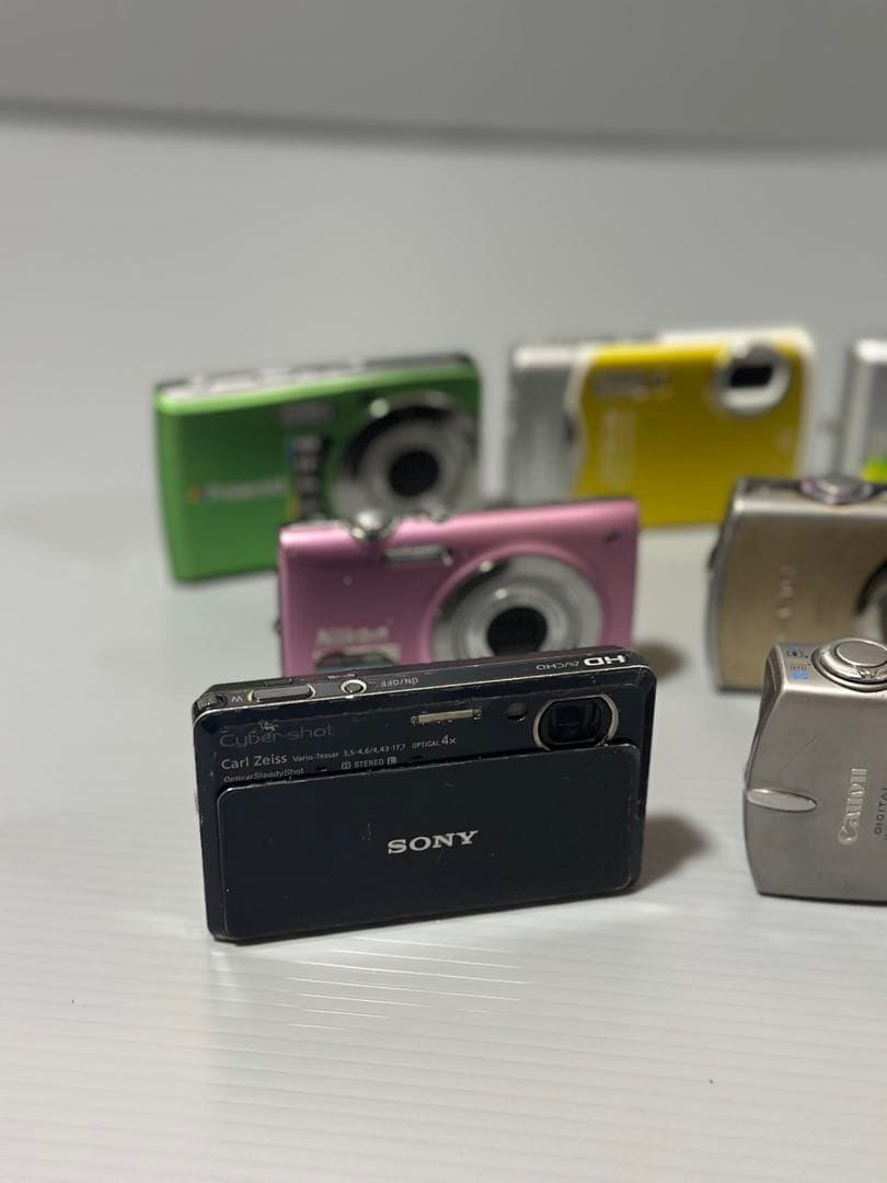 10台 デジカメラ まとめ【動作未確認ジャンク扱】①