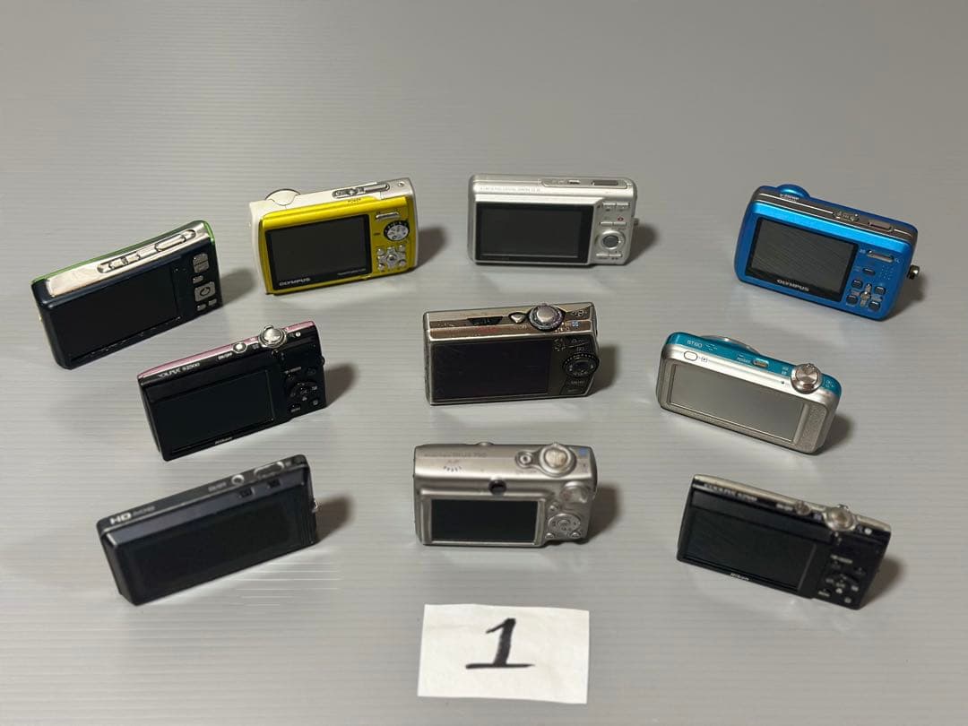 10台 デジカメラ まとめ【動作未確認ジャンク扱】①