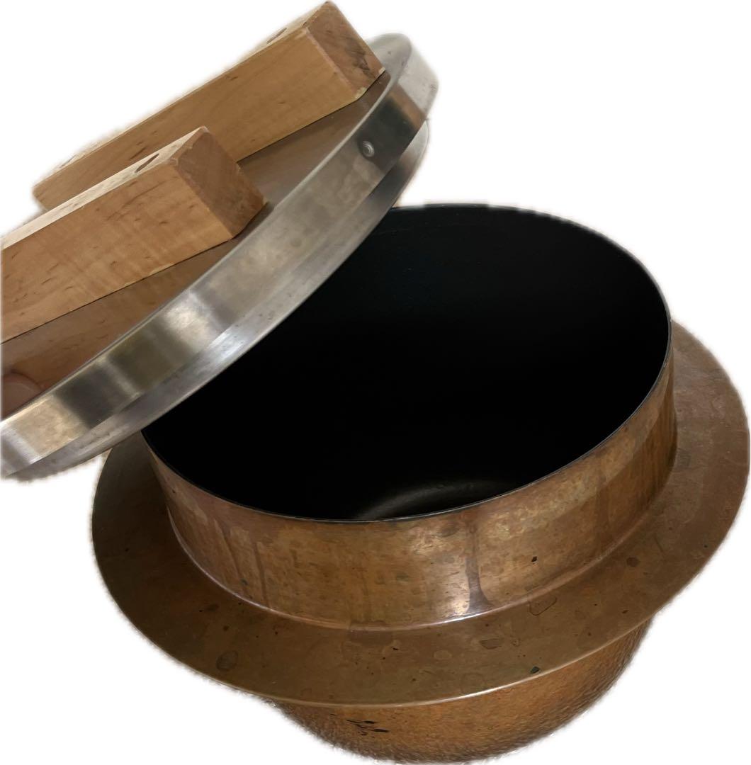 新光堂　純銅製炊飯釜