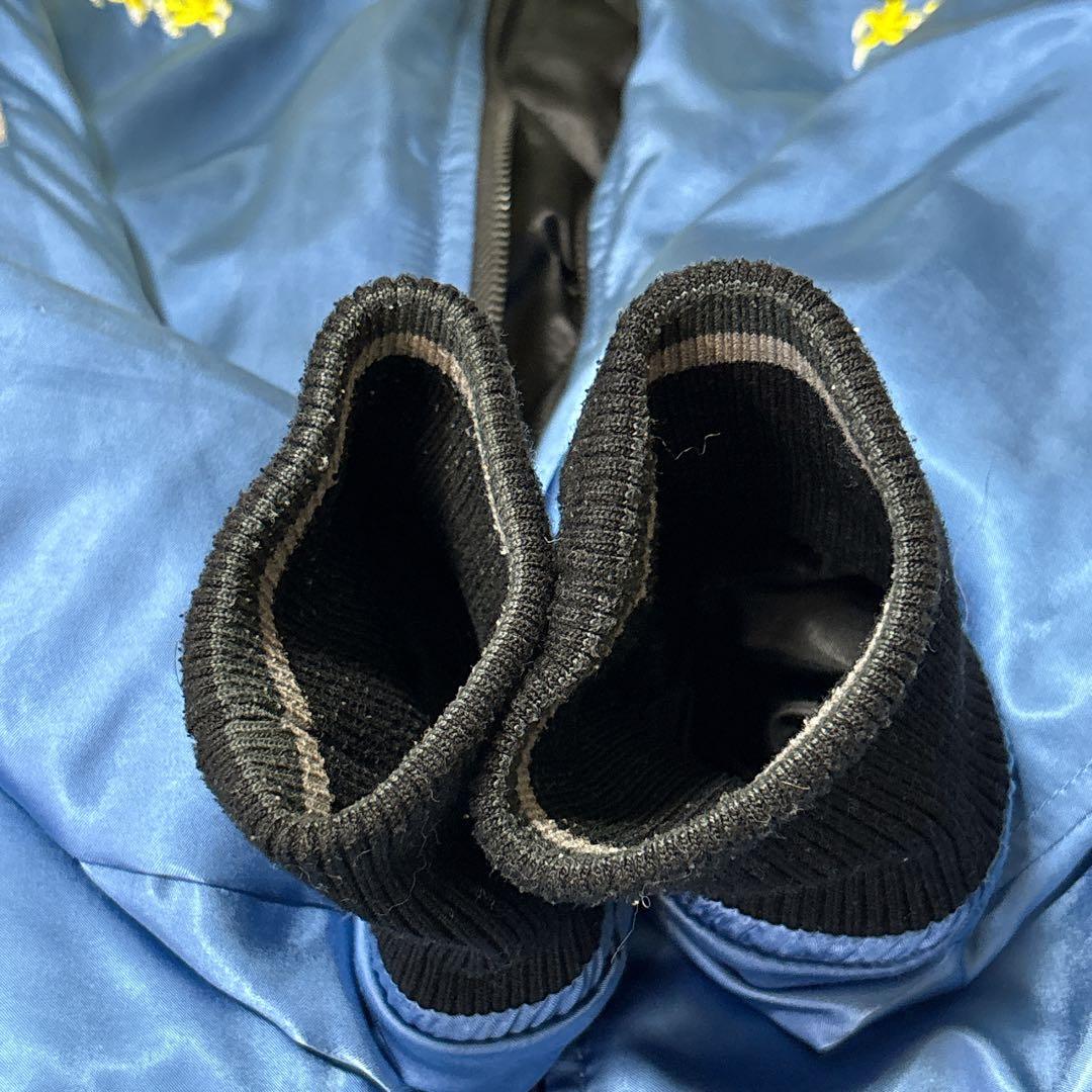 【希少】DIESEL ディーゼル スカジャン 刺繍 鷹 リバーシブル 2WAY