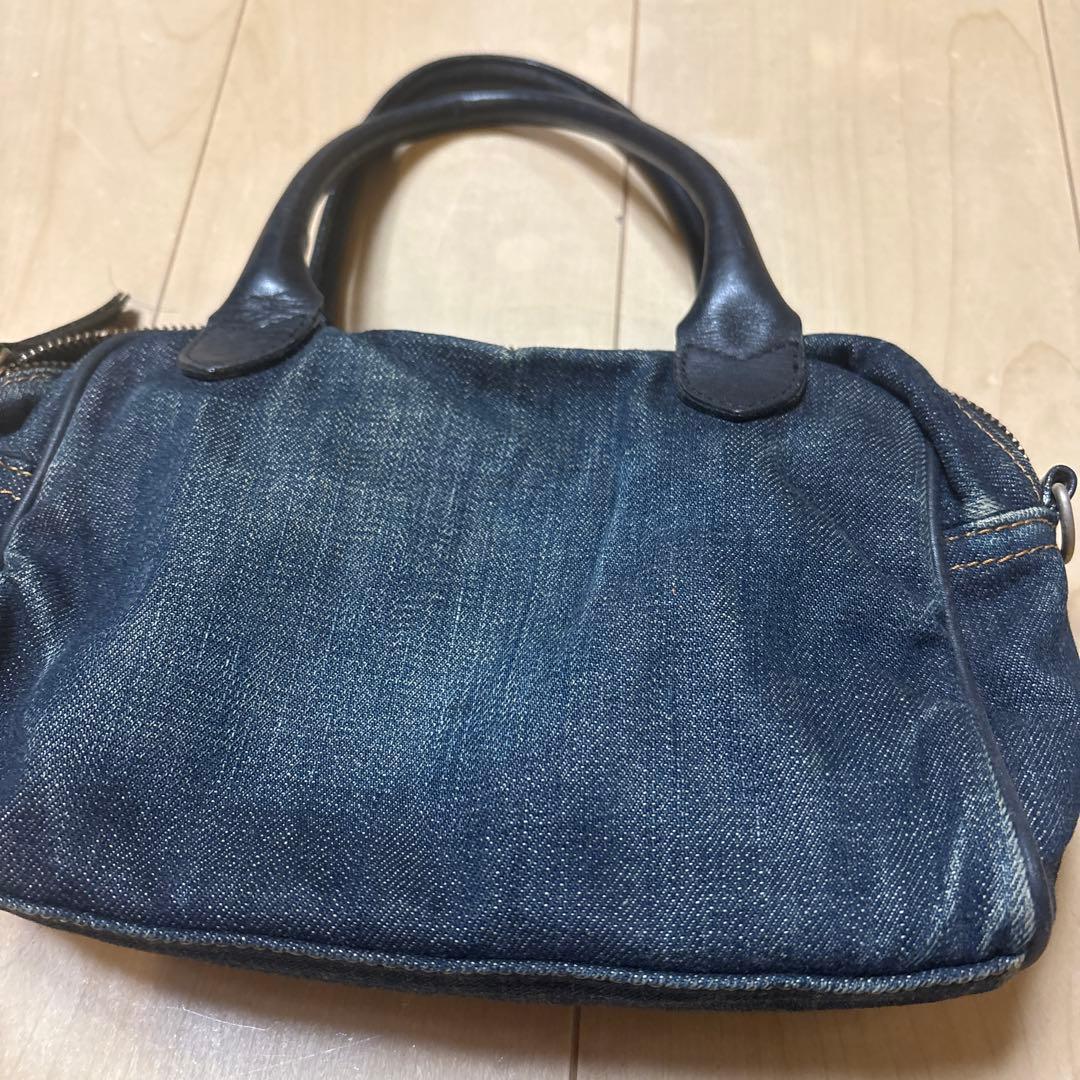 エビス　デニムハンドバッグ