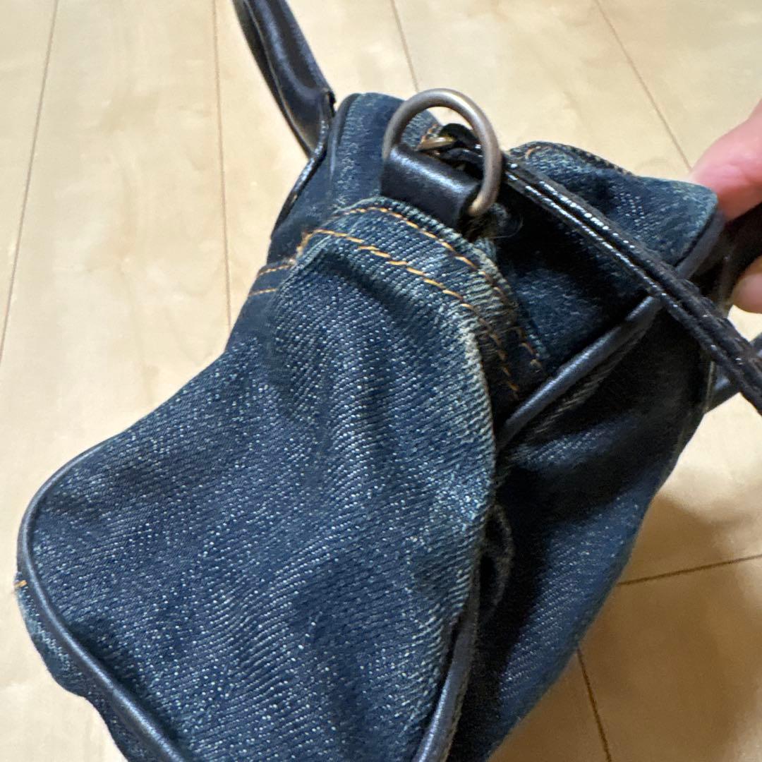 エビス　デニムハンドバッグ