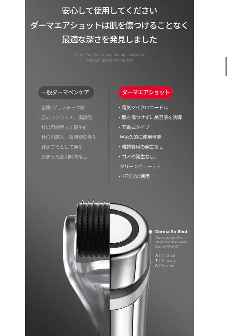 【MEDICUBE】メディキューブ　AGE-Rダーマエアショット