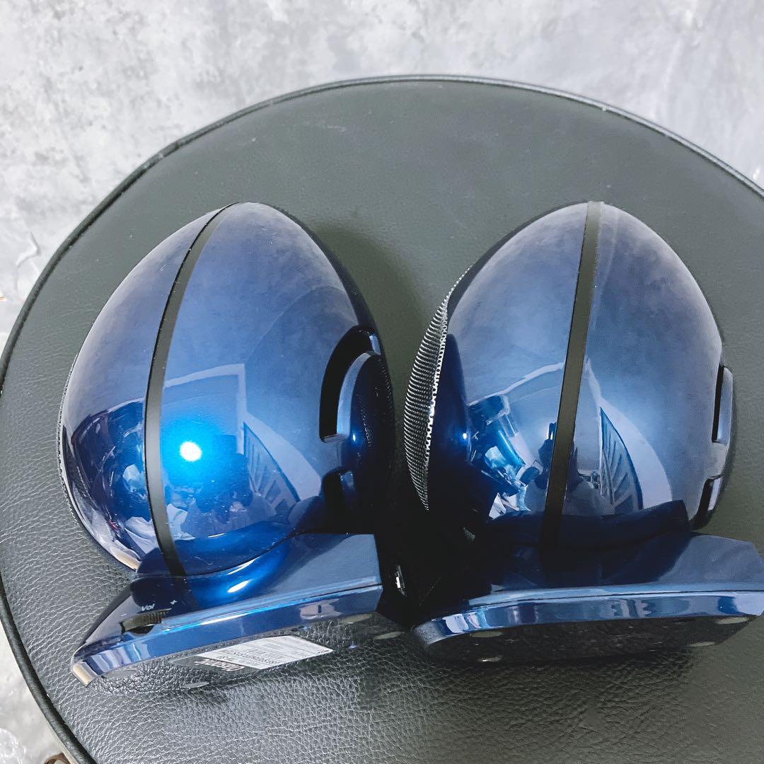 【希少・美品】Olasonic パワードスピーカーTW-S9 ハイレゾ ブルー