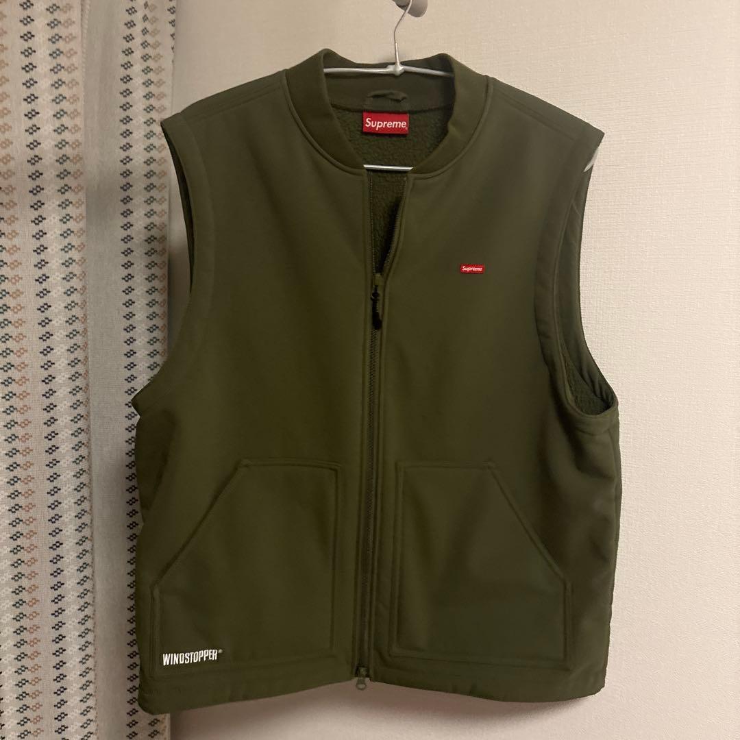 Supreme ウィンドストッパー ベスト オリーブ