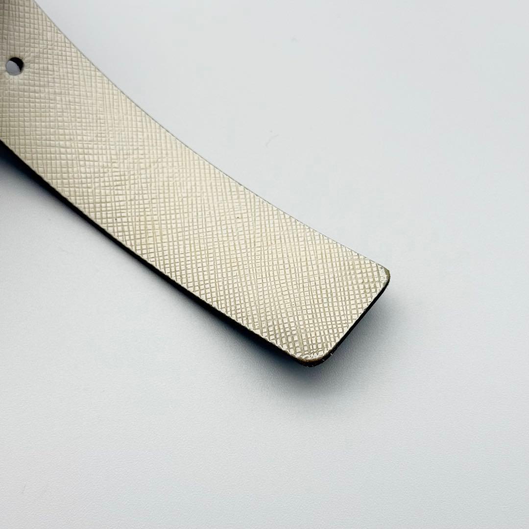 ✨良品・箱付✨フェラガモ ベルト リバーシブル ダブルガンチーニ シルバー金具