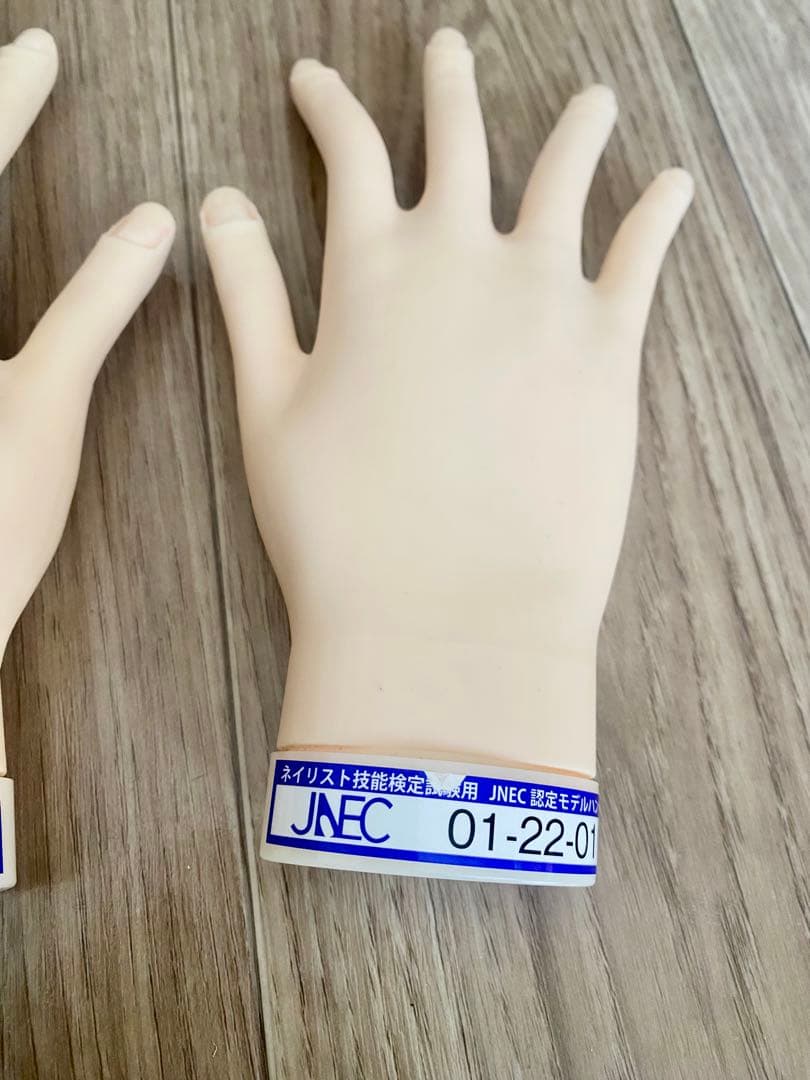 ネイリスト　認定モデルハンド　ネイチップ