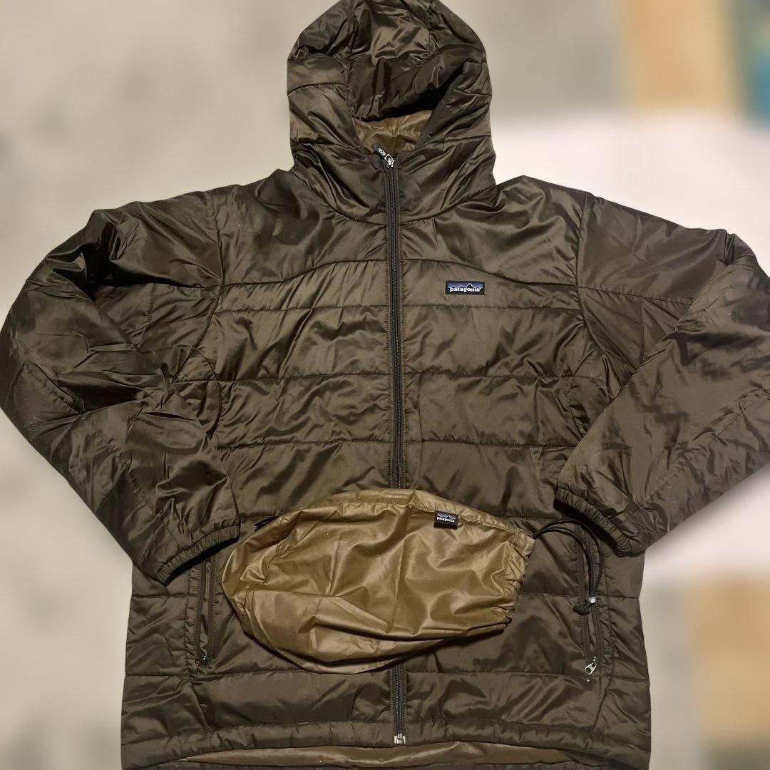 patagonia Lサイズ ダウンジャケット オリーブ